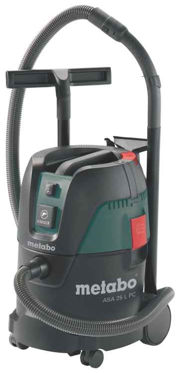 Metabo ASA 25 L PC Allessauger mit manueller Filterabreinigung Press clean